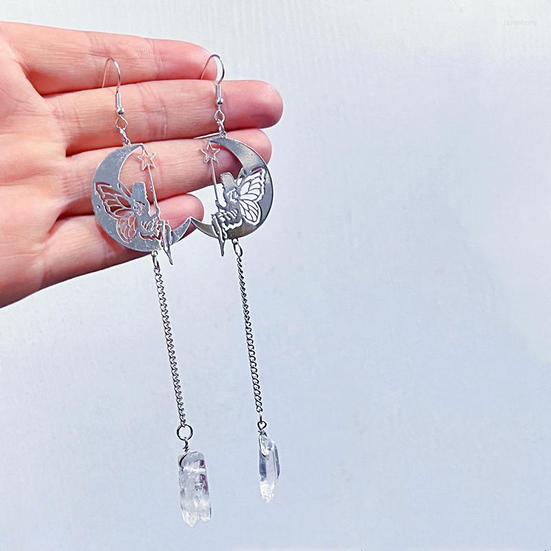 Dangle Earrings Moon Fairy Crystal Aura Quartz Witch Magic Jewellery Healing Crystals
Dangle Earrings Moon Fairy Crystal Aura Quartz Witch Magic Jewellery Healing Crystals