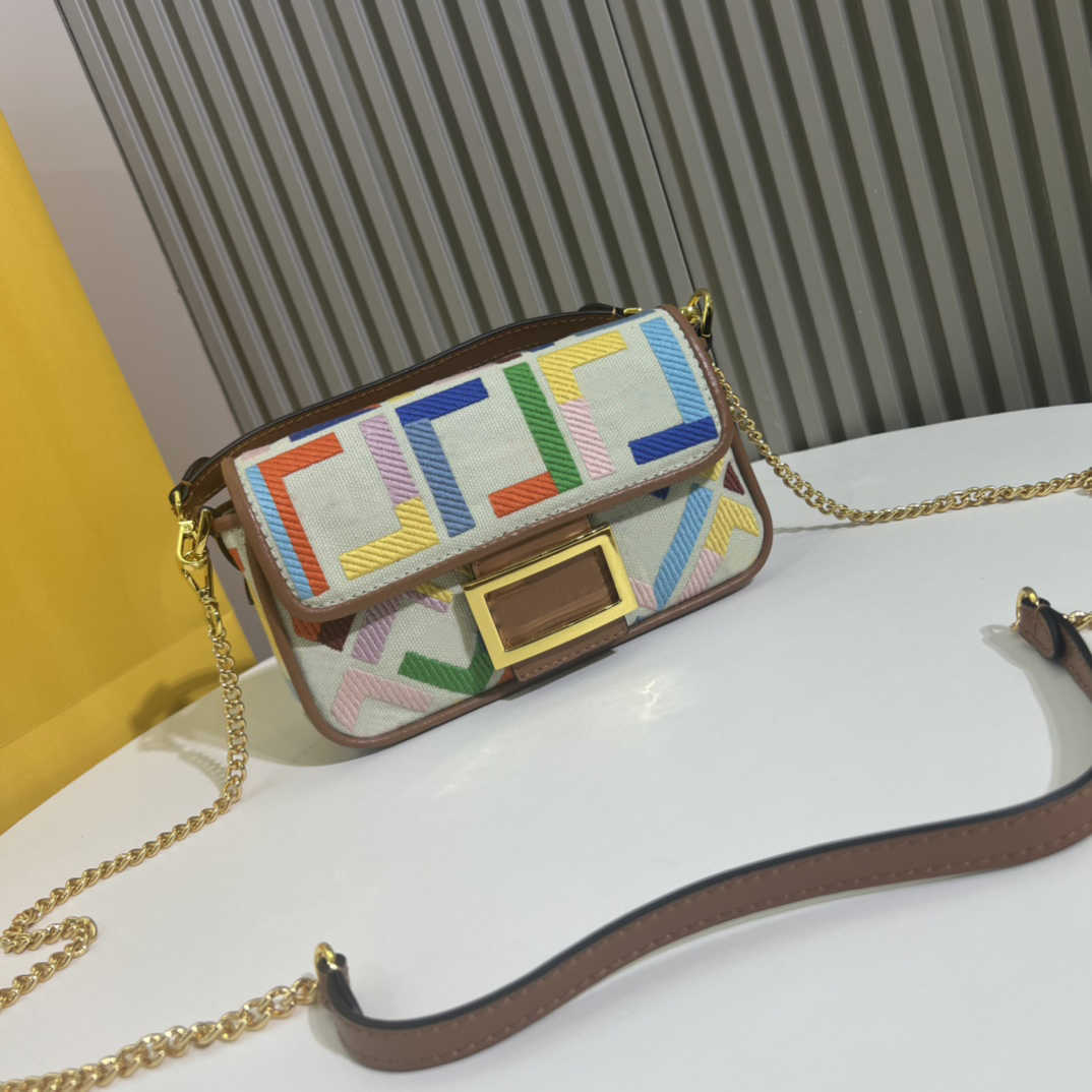 Women One Shoulder Oblique Cross Bag Brand Luxury Designer Handbag Fashion Classic Color Patchwork Embroidery Baguette Bags Top Quality Chain Bag, Style 5
Women One Shoulder Oblique Cross Bag Brand Luxury Designer Handbag Fashion Classic Color Patchwork Embroidery Baguette Bags Top Quality Chain Bag, Style 5