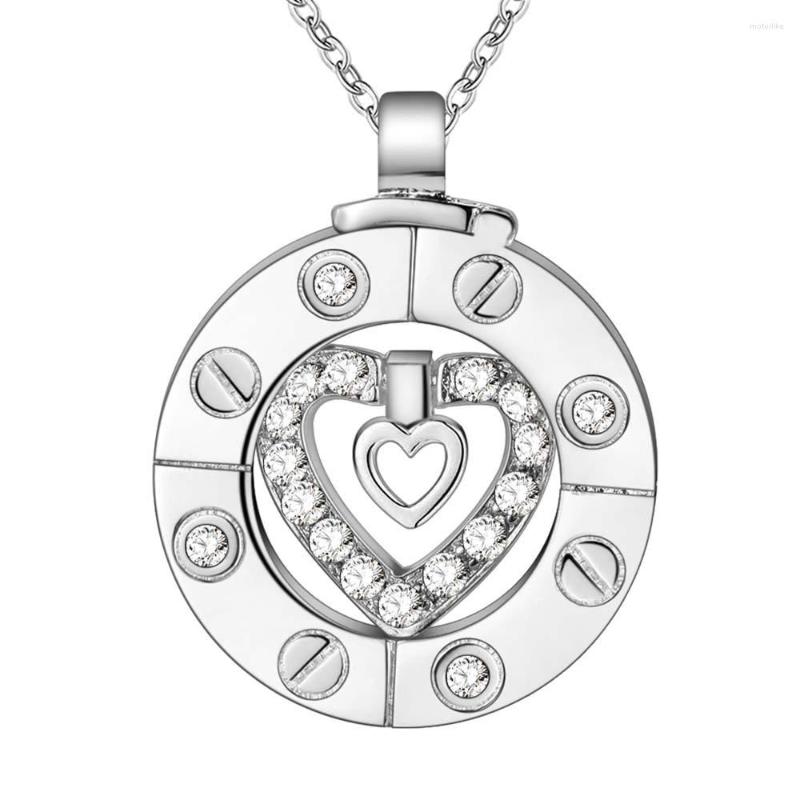 Pendant Necklaces Lovers' Wholesale Charm Silver Color For Women S925 Sterling Necklace Lady Man Fashion Jewelry 2-IN-1 Heart AN292
Pendant Necklaces Lovers' Wholesale Charm Silver Color For Women S925 Sterling Necklace Lady Man Fashion Jewelry 2-IN-1 Heart AN292