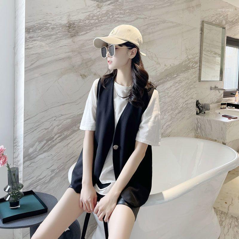 Women' Vests Casual Suit Vest Women' Ladies Tank Top 2023 Spring And Autumn Sleeveless Short Jacket Korean G13, Heise
Women' Vests Casual Suit Vest Women' Ladies Tank Top 2023 Spring And Autumn Sleeveless Short Jacket Korean G13, Heise