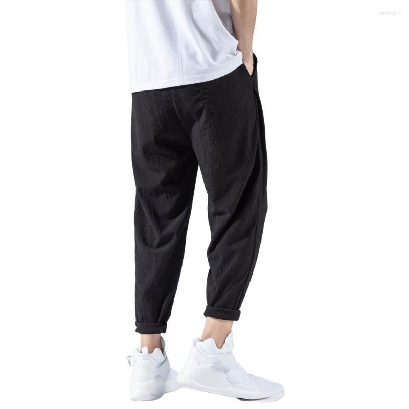 Men's Pants Chic Men Summer Quick Dry Elastic Waist Deep Crotch Mid Harem Sports, Black
Men's Pants Chic Men Summer Quick Dry Elastic Waist Deep Crotch Mid Harem Sports, Black