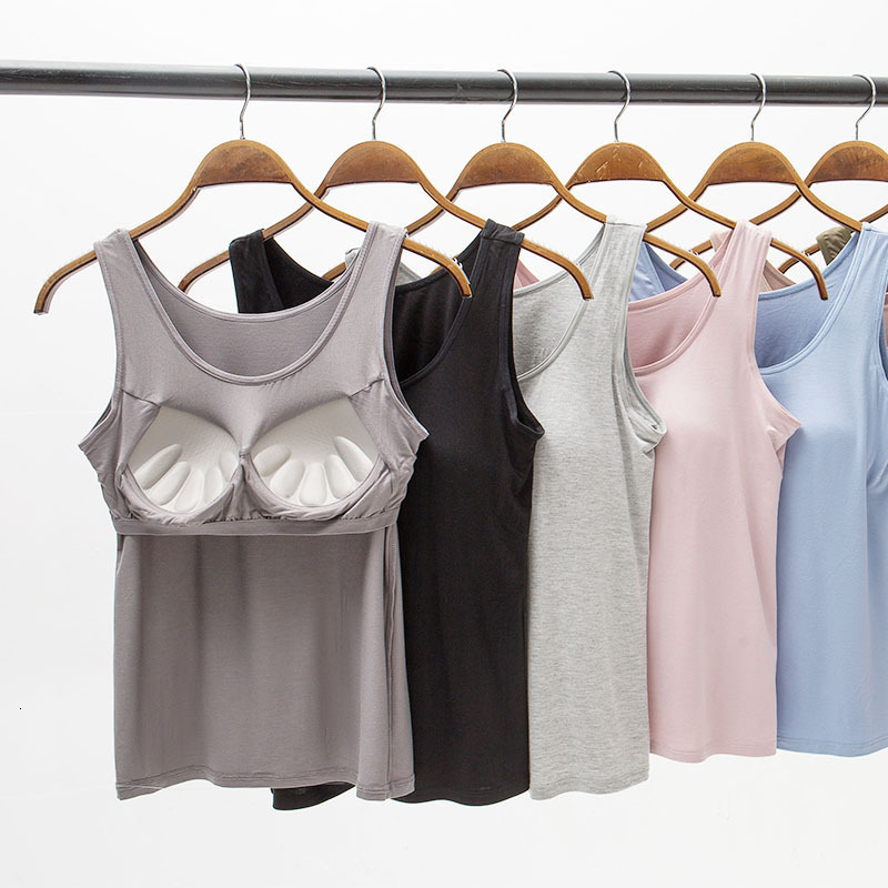 Camisoles Tanks Women's Vest Tops with Built In Bra Neck Padded Slim Fit Tank Sexy Shirts Feminino Casual 230508, Blue
Camisoles Tanks Women's Vest Tops with Built In Bra Neck Padded Slim Fit Tank Sexy Shirts Feminino Casual 230508, Blue