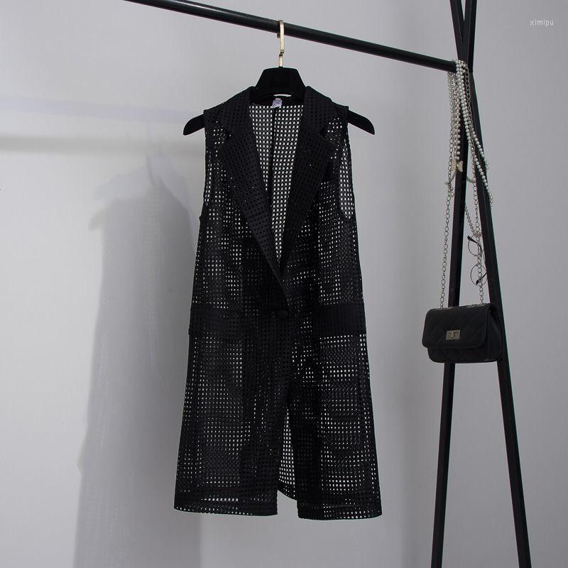 Women's Vests SuperAen Summer Korean Vest Cardigan Thin Loose Sleeveless Coat Jacket Woman, Black
Women's Vests SuperAen Summer Korean Vest Cardigan Thin Loose Sleeveless Coat Jacket Woman, Black