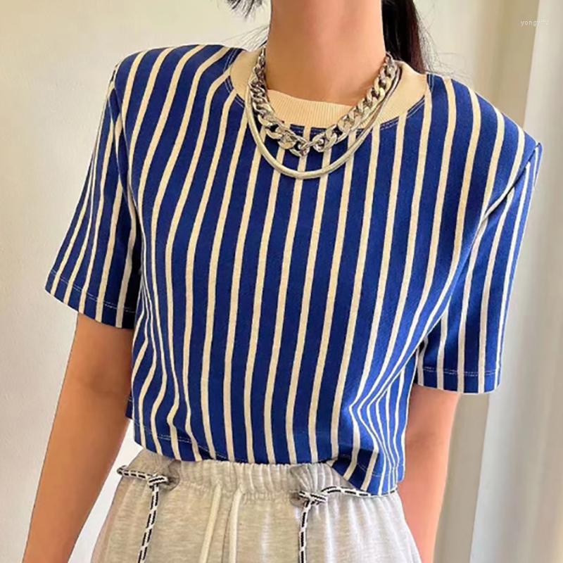 Women's T Shirts Women Crop Top Shirt Striped Short Sleeve Cotton T-Shirts Korean Style Clothes Summer Womens O-Neck Tee Femme Camisetas, Black
Women's T Shirts Women Crop Top Shirt Striped Short Sleeve Cotton T-Shirts Korean Style Clothes Summer Womens O-Neck Tee Femme Camisetas, Black