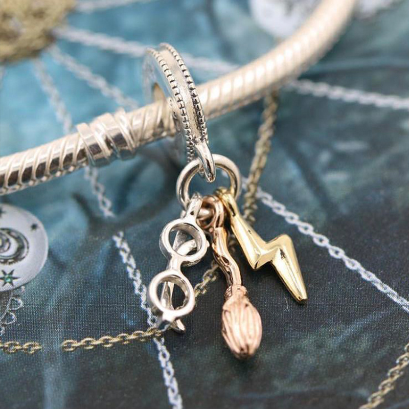 New 925 Sterling Silver Charms Magic Magic Hat Is Suitable For Bracelet Necklace, Suitable For Women's Party Gifts