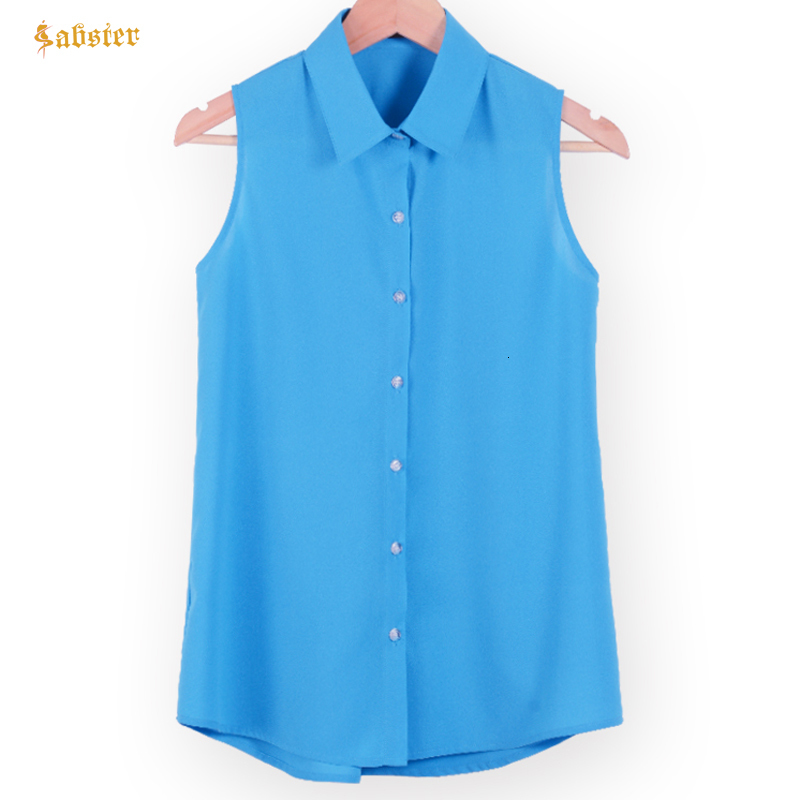 Women's Blouses Shirts Women Turn-down Chiffon Blouse Summer Shirt Blusas Femeninas Solid Vest Tops Loose Sleeveless Thin And Light Chiffon Blouse 230508, Yellow
Women's Blouses Shirts Women Turn-down Chiffon Blouse Summer Shirt Blusas Femeninas Solid Vest Tops Loose Sleeveless Thin And Light Chiffon Blouse 230508, Yellow
