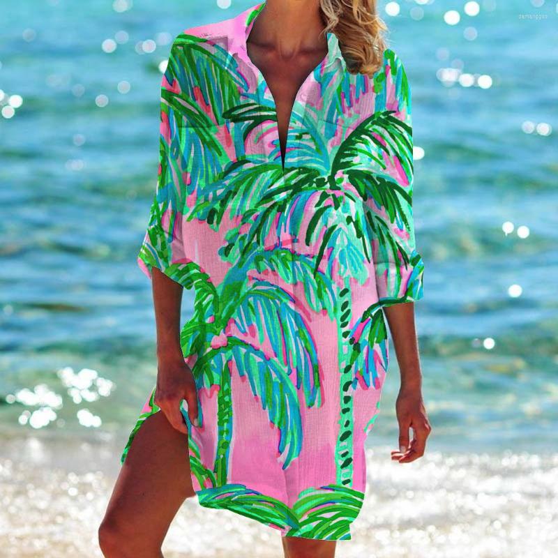 Women's Swimwear Fashionable Women's Summer Long Sleeved Top Foldable Button Up Office Shirt Outer Beach Sun Protection Pocket Bohemian, Cs58608
Women's Swimwear Fashionable Women's Summer Long Sleeved Top Foldable Button Up Office Shirt Outer Beach Sun Protection Pocket Bohemian, Cs58608