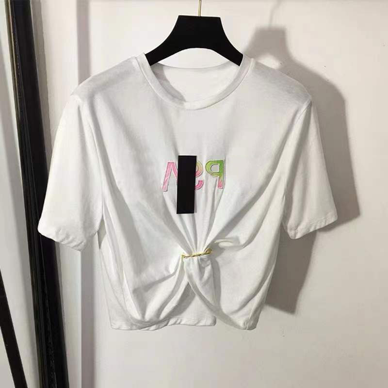 23 Designers T-shirts Fashion T Shirts Women blouses Casual Chest Letter Shirt White cotton short sleeve tide brand ladies Tops Tees sportswear Official same style XL, 10
23 Designers T-shirts Fashion T Shirts Women blouses Casual Chest Letter Shirt White cotton short sleeve tide brand ladies Tops Tees sportswear Official same style XL, 10