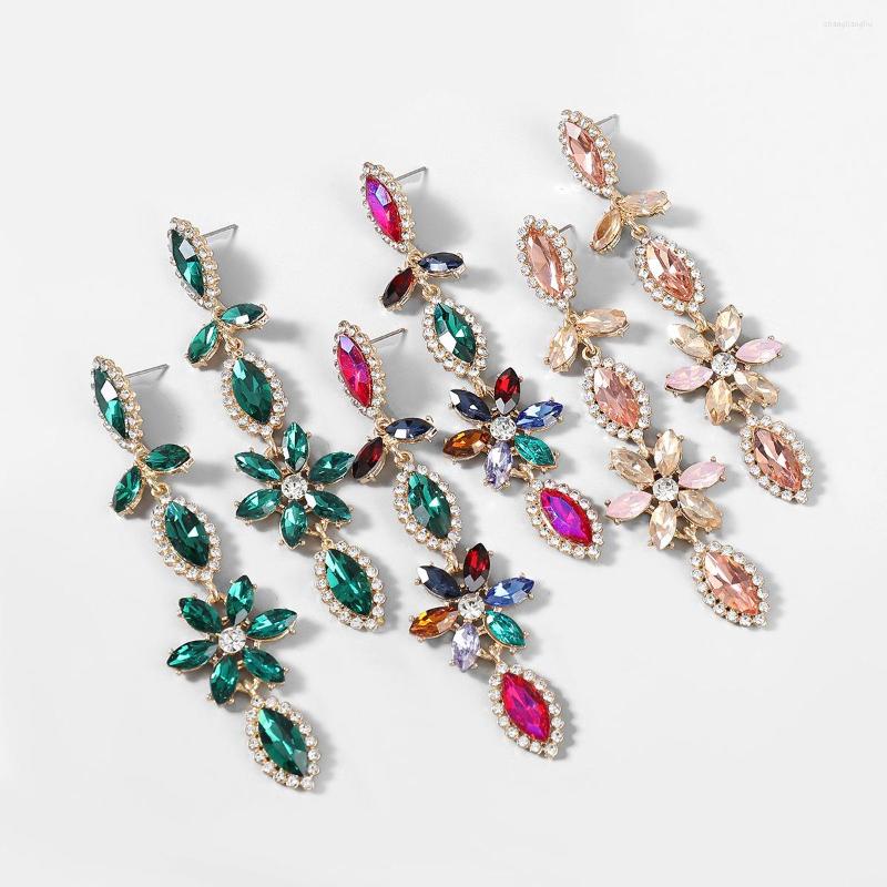 Dangle Earrings Ins Style Women Party Drop Luxury Rhinestone Female Long Fashion Wedding Jewelry Gift 3 Colors HT062
Dangle Earrings Ins Style Women Party Drop Luxury Rhinestone Female Long Fashion Wedding Jewelry Gift 3 Colors HT062