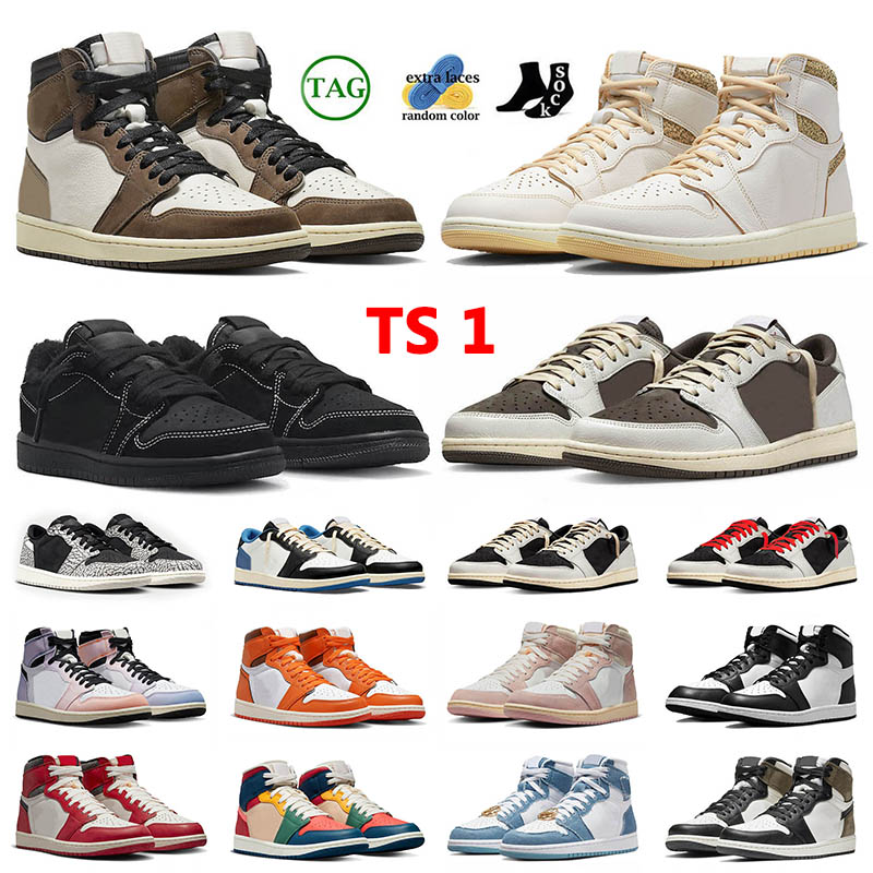 Reverse Mocha 1 Ts Basketball Shoes Black Phantom Jumpman CRAFT Washed Pink Men Women Fragment Twist Obsidian Denim Tiffany Sneakers Trainers 36-47
Reverse Mocha 1 Ts Basketball Shoes Black Phantom Jumpman CRAFT Washed Pink Men Women Fragment Twist Obsidian Denim Tiffany Sneakers Trainers 36-47