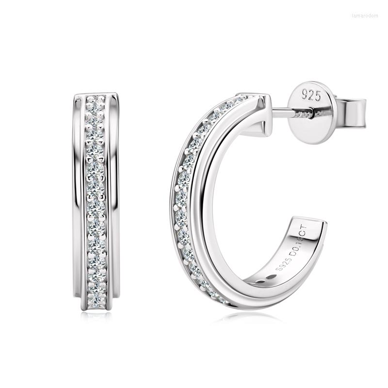 Dangle Earrings KUGG Real D Color Moissanite Open Hoop For Women 925 Sterling Silver Stud Certified Birthday Fine Jewelry
Dangle Earrings KUGG Real D Color Moissanite Open Hoop For Women 925 Sterling Silver Stud Certified Birthday Fine Jewelry