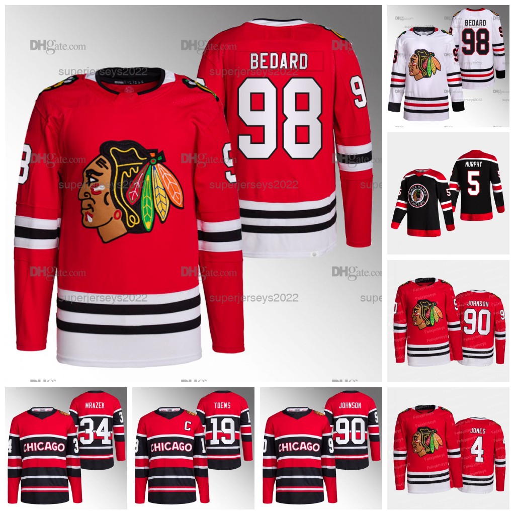 98 Connor Bedard Blackhawks Jersey Patrick Kane Jonathan Toews Andreas Athanasiou Seth Jones Taylor Raddysh Tyler Johnson Jason Dickinson Nikita Zaitsev, Away jersey womens s-xxl
98 Connor Bedard Blackhawks Jersey Patrick Kane Jonathan Toews Andreas Athanasiou Seth Jones Taylor Raddysh Tyler Johnson Jason Dickinson Nikita Zaitsev, Away jersey womens s-xxl