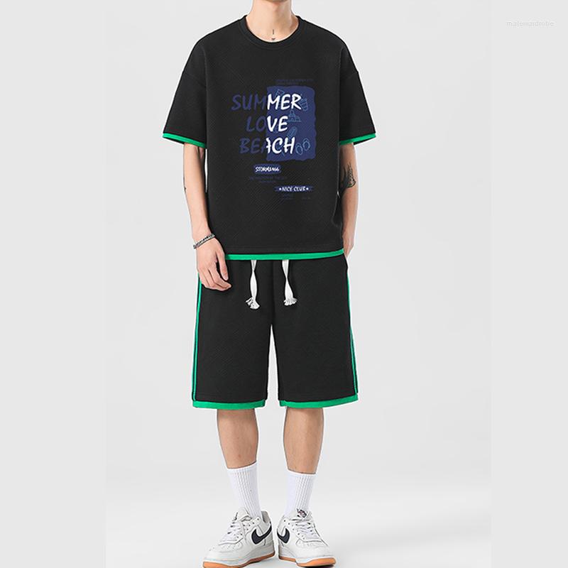 Men's Tracksuits 2023 Summer Men's T-Shirt Shorts Sets Sports Outwear Quick Drying Short Sleeve Top Tees & Knee-Length Pant Suit, Black
Men's Tracksuits 2023 Summer Men's T-Shirt Shorts Sets Sports Outwear Quick Drying Short Sleeve Top Tees & Knee-Length Pant Suit, Black