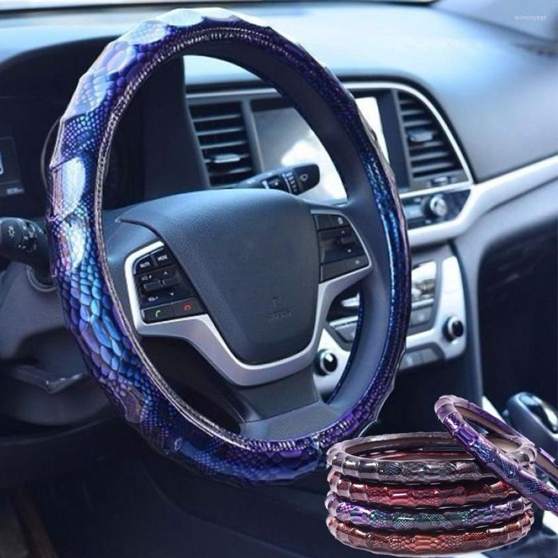 Steering Wheel Covers 37-38cm Car Cover Breathable Anti Slip PU Leather Suitable Auto Decoration
Steering Wheel Covers 37-38cm Car Cover Breathable Anti Slip PU Leather Suitable Auto Decoration