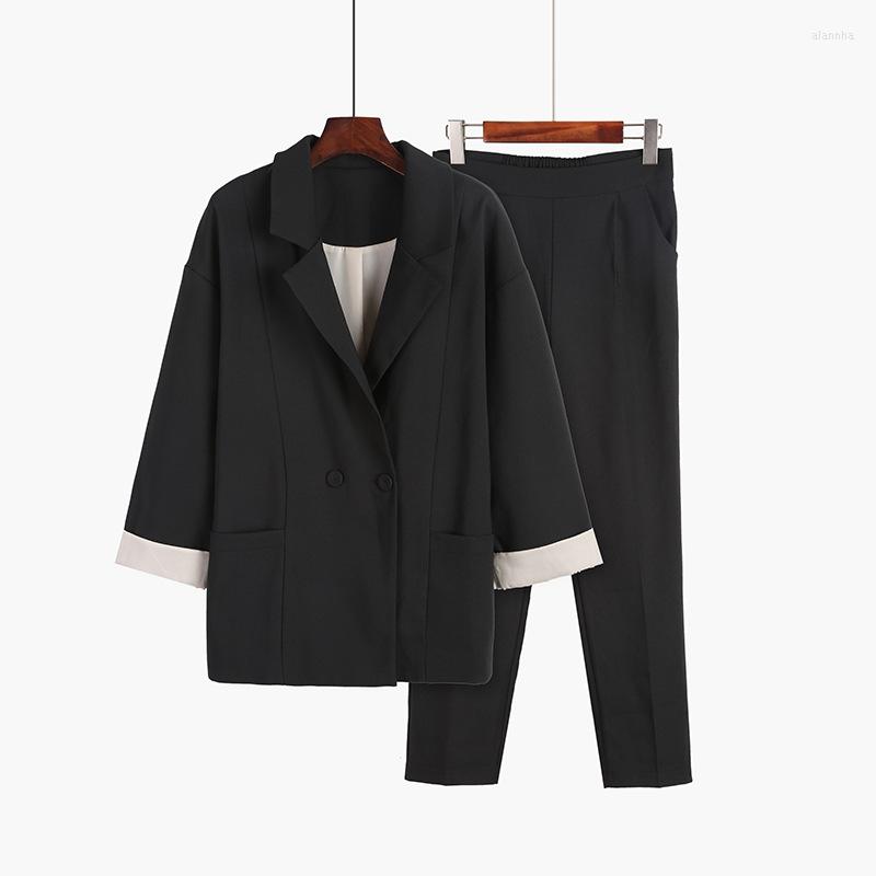 Women' Two Piece Pants 2 Set Trousers Simple Casual Suit Temperament Long Sleeve Korean Clothing 2023 Autumn Women Fashion
Women' Two Piece Pants 2 Set Trousers Simple Casual Suit Temperament Long Sleeve Korean Clothing 2023 Autumn Women Fashion