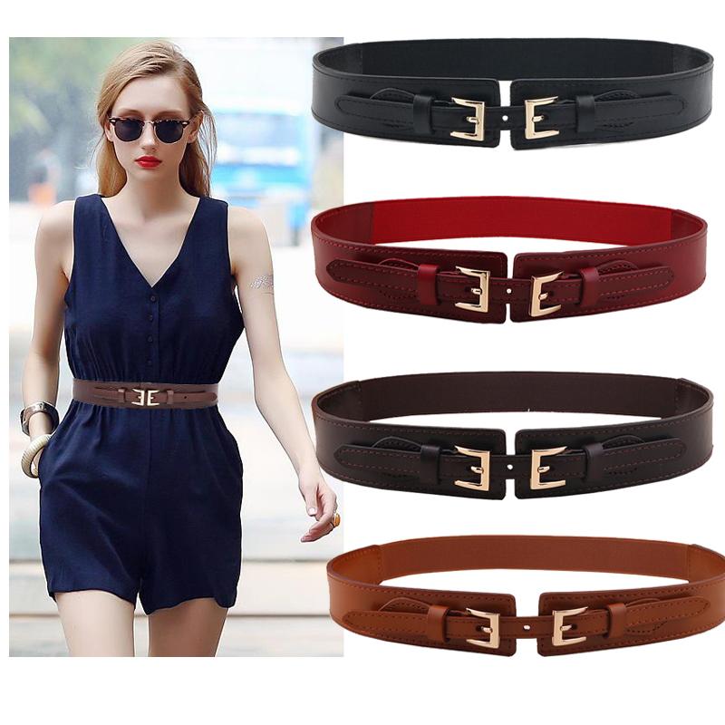 Belts Western Cow Leather Elastic Fabric Women Cummerbund Fashion Double Pin Buckle Dress Sweater Thicken Coat Wide BeltBelts, Black
Belts Western Cow Leather Elastic Fabric Women Cummerbund Fashion Double Pin Buckle Dress Sweater Thicken Coat Wide BeltBelts, Black