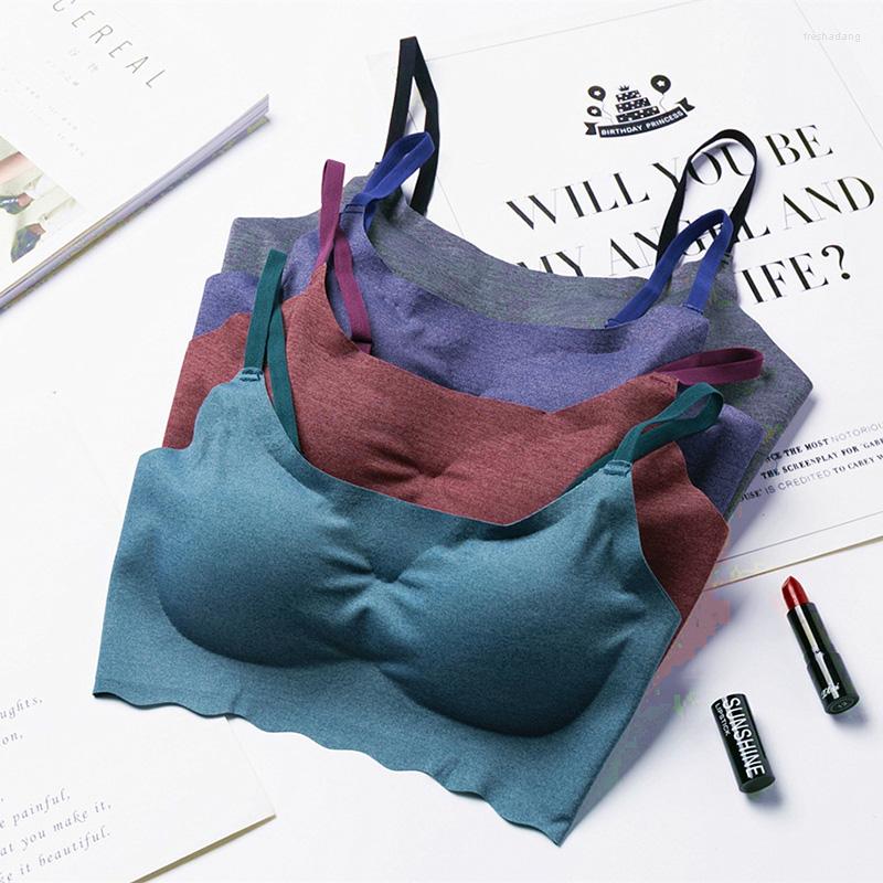 Bras Padded For Women Soft Lingerie Sleeping Bra Tops Wire Free Bralette Sports Brassiere Female Underwear Intamates, Black
Bras Padded For Women Soft Lingerie Sleeping Bra Tops Wire Free Bralette Sports Brassiere Female Underwear Intamates, Black