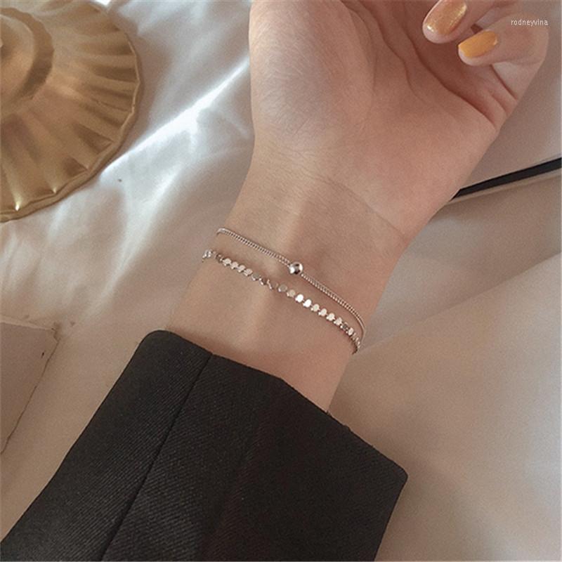 Link Bracelets Fashion Double Layer Chain Round Bead Charm Bracelet &Bangle For Women Girls Handmade Party Wedding Jewelry Gift Sl189
Link Bracelets Fashion Double Layer Chain Round Bead Charm Bracelet &Bangle For Women Girls Handmade Party Wedding Jewelry Gift Sl189