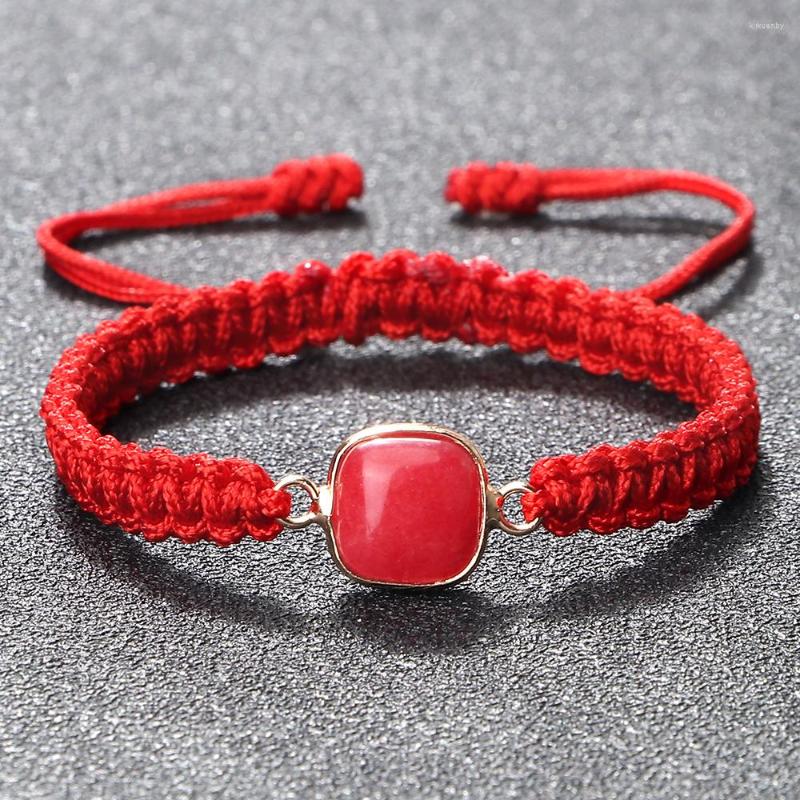 Link Bracelets Red Chalcedony Pendant Bangles For Women Lucky String Hand-knitted Wristband Adjustable Friendship Jewelry Gift Bracelet Man
Link Bracelets Red Chalcedony Pendant Bangles For Women Lucky String Hand-knitted Wristband Adjustable Friendship Jewelry Gift Bracelet Man