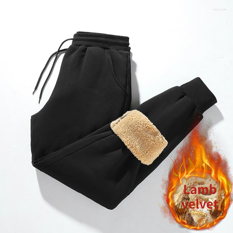 Men's Pants Winter Sports Men Warm Trousers Casual Large Size Sweatpants Thick Lamb Velvet Mens Cotton Pantalones Lq, Black without velvet
Men's Pants Winter Sports Men Warm Trousers Casual Large Size Sweatpants Thick Lamb Velvet Mens Cotton Pantalones Lq, Black without velvet