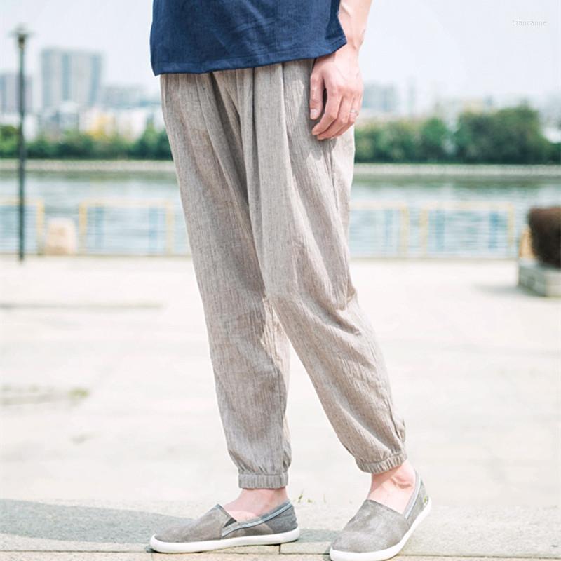 Men's Pants Cotton Linen Casual Harem Men Joggers Comfortable Summer Trousers Male Chinese Style Soft Flax Harajuku, Khaki
Men's Pants Cotton Linen Casual Harem Men Joggers Comfortable Summer Trousers Male Chinese Style Soft Flax Harajuku, Khaki