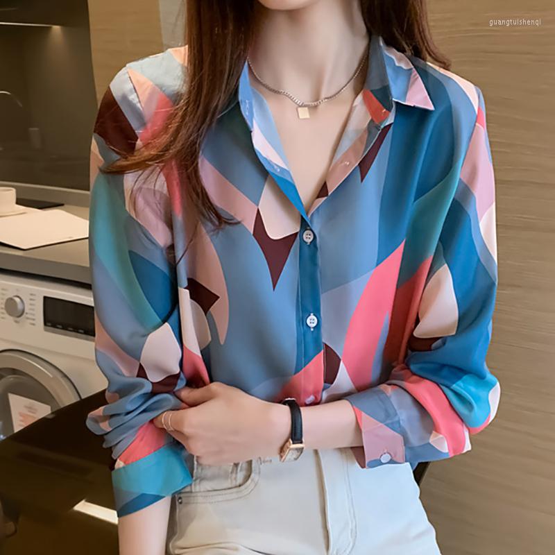 Women' Blouses Long Sleeve Print Chiffon Blouse Women Shirt Womens Tops Blusas Mujer De Moda 2023 Turn Down Collar Office Fall Clothes, Photo color
Women' Blouses Long Sleeve Print Chiffon Blouse Women Shirt Womens Tops Blusas Mujer De Moda 2023 Turn Down Collar Office Fall Clothes, Photo color