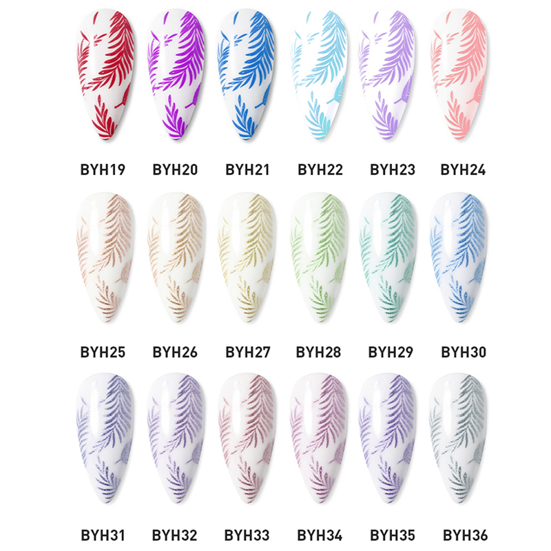 False Nails Beautilux Stamping Gel Kit Polish Black White Transfer Soak Off Varnish Oil For Print Art Stamp Plates Manicure 6g 230509