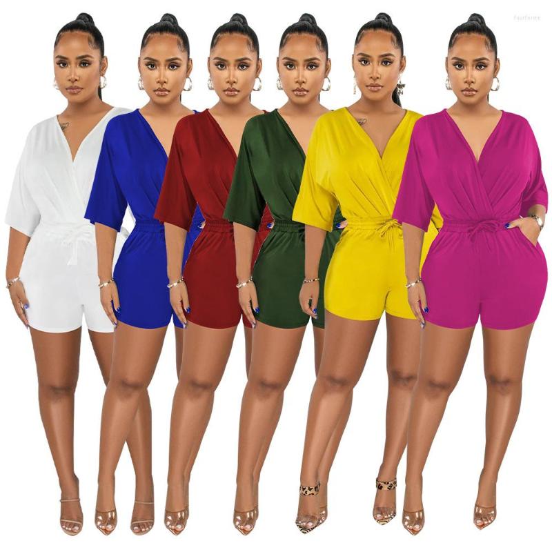 Women' Swimwear Women 2023 Pure Color V Neck High Waist Jumpsuits Fashion Leisure Shorts Outfits Beach Tunic Dress Swim Suit Cover Up Pareo, Red
Women' Swimwear Women 2023 Pure Color V Neck High Waist Jumpsuits Fashion Leisure Shorts Outfits Beach Tunic Dress Swim Suit Cover Up Pareo, Red