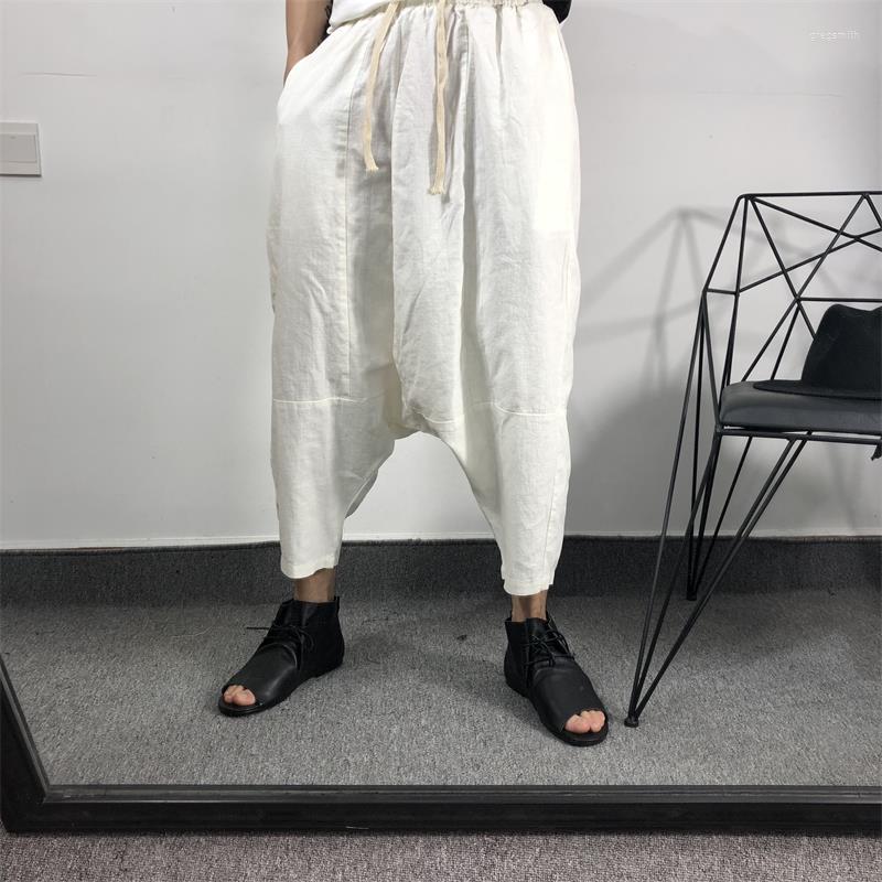 Men' Pants Men' Harem Summer Pure Color Flax Hip Hop Street Dark Fashion Casual Large Size Eight, Black
Men' Pants Men' Harem Summer Pure Color Flax Hip Hop Street Dark Fashion Casual Large Size Eight, Black