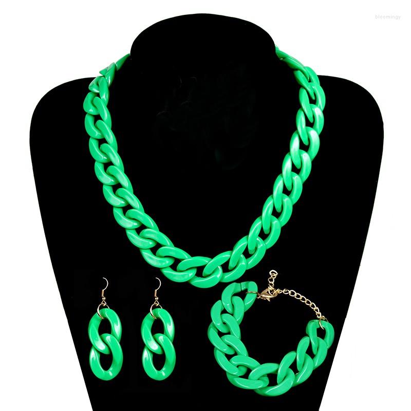 Chains Fashion Acrylic Long Chain Necklace Bohemian Chunky Plastic Collar Necklaces Pendants For Women Bijoux Accessories
Chains Fashion Acrylic Long Chain Necklace Bohemian Chunky Plastic Collar Necklaces Pendants For Women Bijoux Accessories