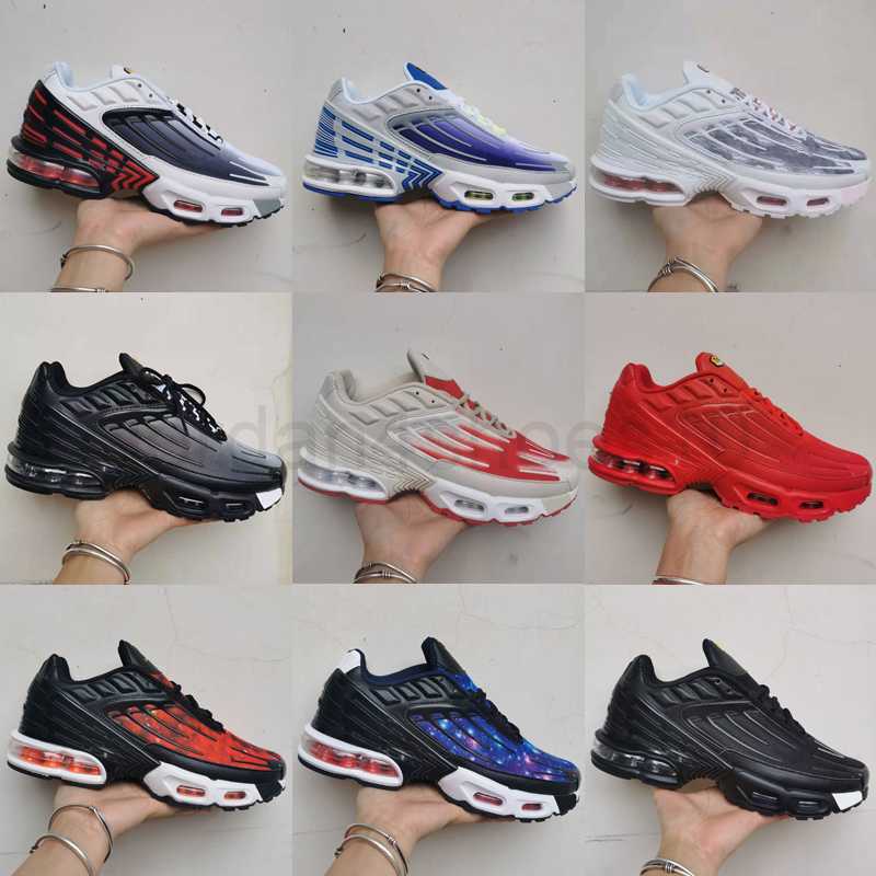 Tn Plus 3 Tuned 2021 Men Women for Outdoor Sport Shoes Triple Black ALL White Laser Blue Crimson Red Obsidian Tns Trainers Sneakers 2.5, As shown 10
Tn Plus 3 Tuned 2021 Men Women for Outdoor Sport Shoes Triple Black ALL White Laser Blue Crimson Red Obsidian Tns Trainers Sneakers 2.5, As shown 10