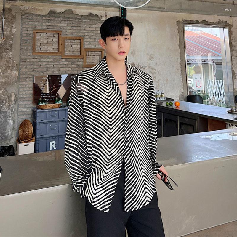 Men's Casual Shirts ERTH Men's Striped Printed Shirt Turn-down Collar Male Single Breasted Outwear Korean Fashion 2023 Spring Tops, As shown in figure
Men's Casual Shirts ERTH Men's Striped Printed Shirt Turn-down Collar Male Single Breasted Outwear Korean Fashion 2023 Spring Tops, As shown in figure