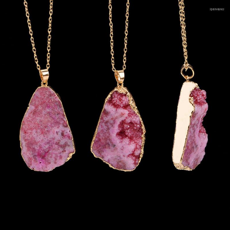 Chains Fashion Women Necklace Irregular Pendant Clavicle Chain Ladies Jewelry Geometric Natural Stone Crystal Necklaces
Chains Fashion Women Necklace Irregular Pendant Clavicle Chain Ladies Jewelry Geometric Natural Stone Crystal Necklaces
