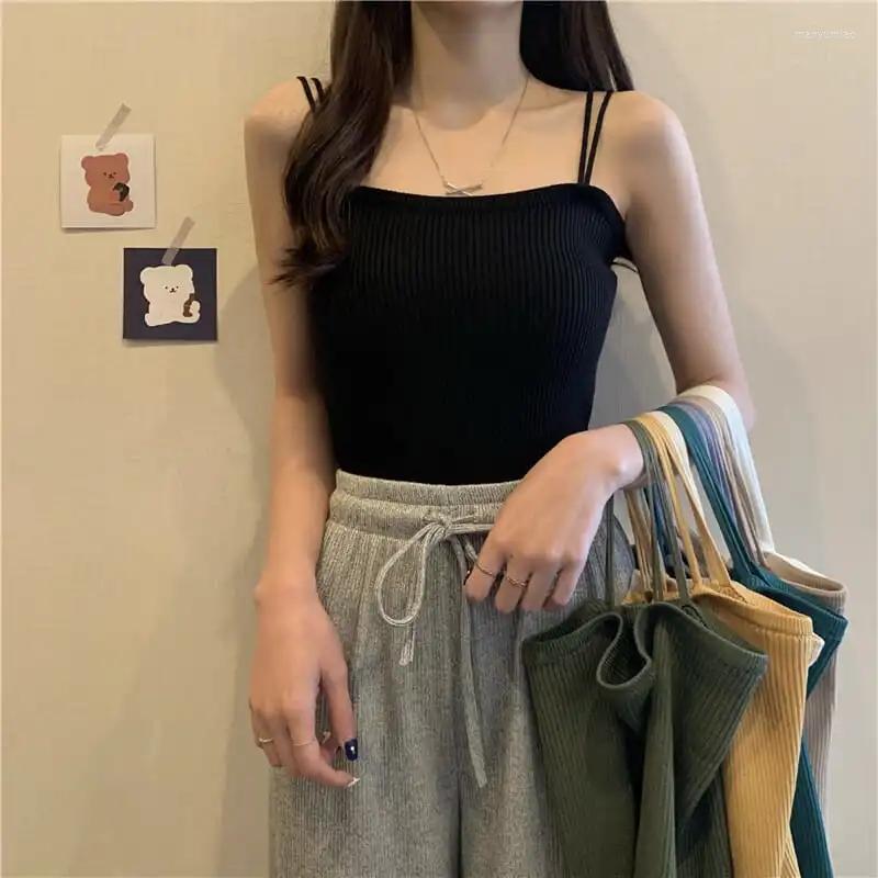Women's Tanks Summer Camis Crop Top Sexy Halter Knitting Female Vests Tube Tops Aesthetic Crochet Women's Clothing And, Blue
Women's Tanks Summer Camis Crop Top Sexy Halter Knitting Female Vests Tube Tops Aesthetic Crochet Women's Clothing And, Blue