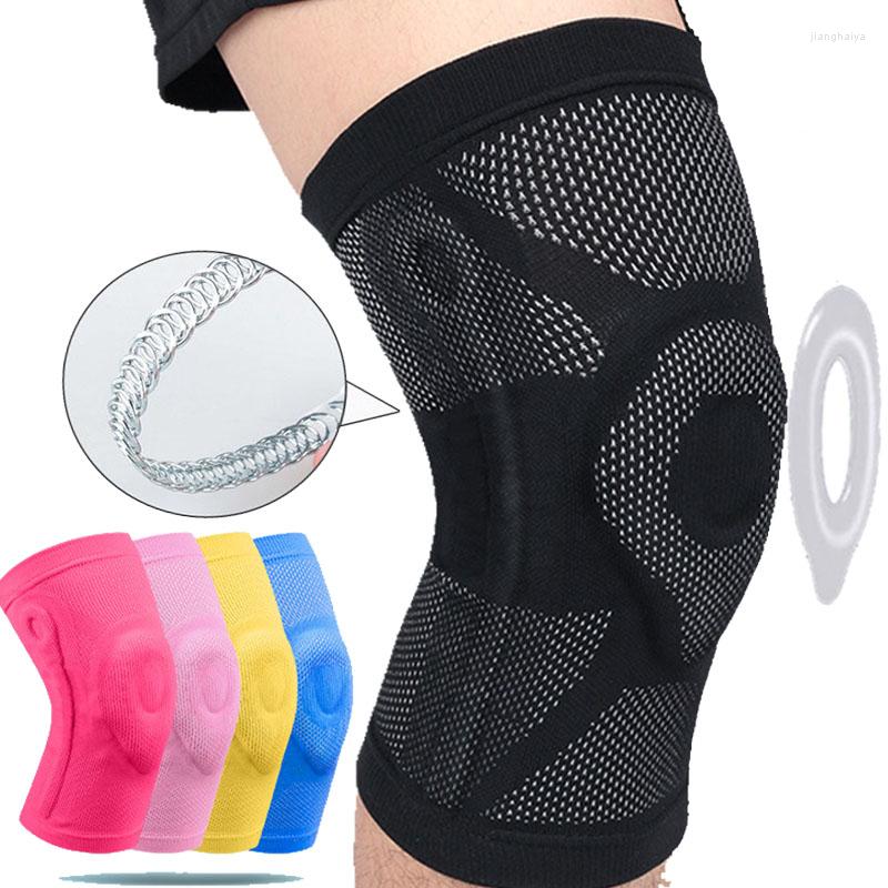 Knee Pads 1PCS Compression Braces For Arthritis Silicone Spring Safe Running Basketball Meniscus Protection Joint Support, Black
Knee Pads 1PCS Compression Braces For Arthritis Silicone Spring Safe Running Basketball Meniscus Protection Joint Support, Black