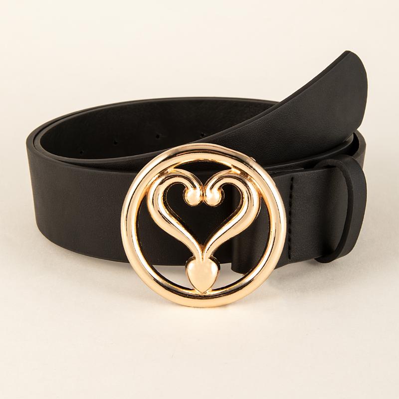 Belts Black Ladies Belt Round Button Office Jeans High-Quality Buckle Waist Metal Tight Fitting Accessories Holiday Love Gift
Belts Black Ladies Belt Round Button Office Jeans High-Quality Buckle Waist Metal Tight Fitting Accessories Holiday Love Gift