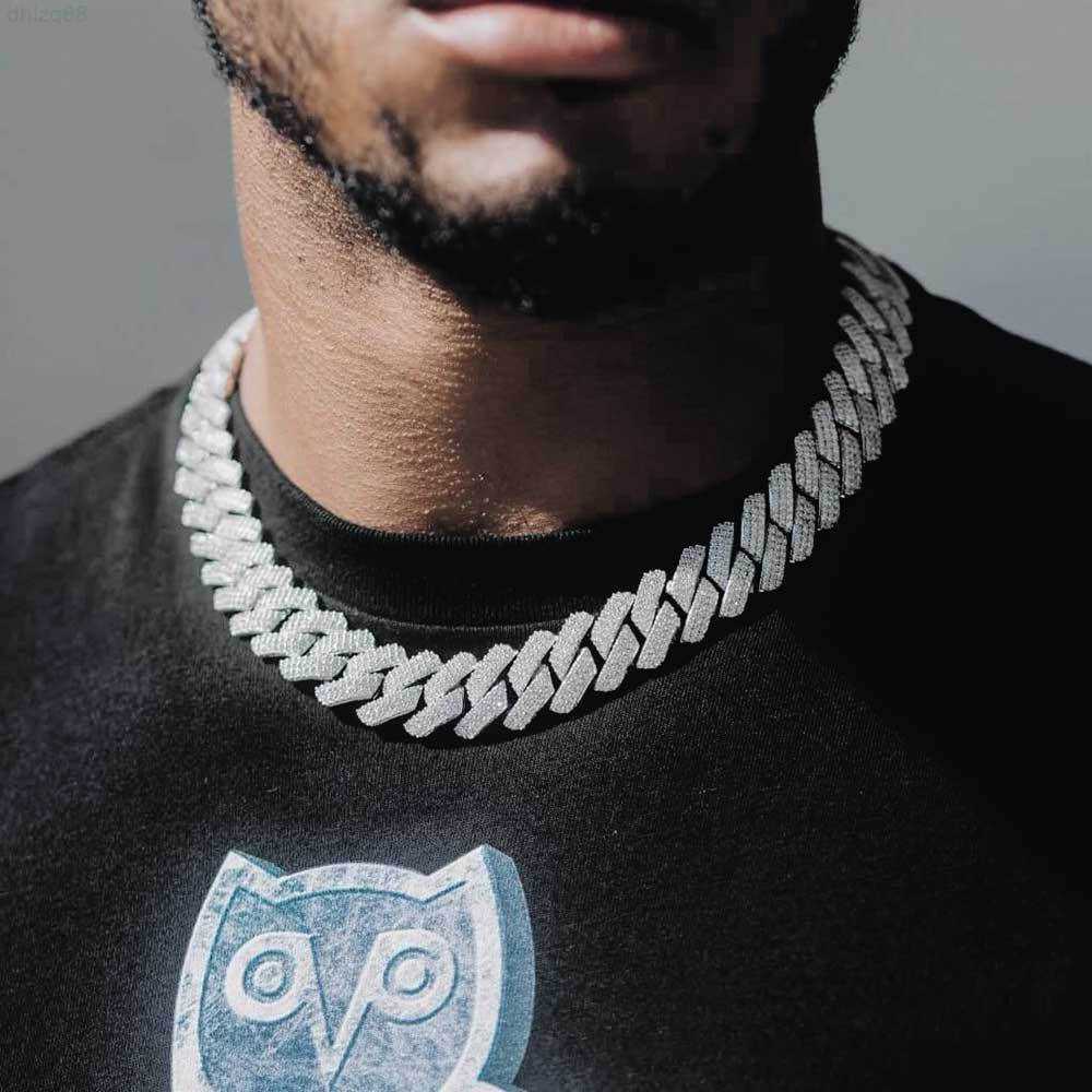 Box Button Thick Full Diamond Link Chain 19mm Moissanite Jewelry Sterling Silver 18k Gold Plated Fashion Necklace for Men
Box Button Thick Full Diamond Link Chain 19mm Moissanite Jewelry Sterling Silver 18k Gold Plated Fashion Necklace for Men