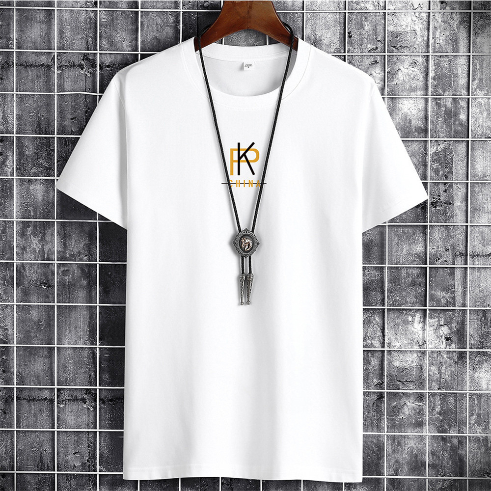 Men's T-Shirts Summer Men's Cotton T-shirt Male Fashion Summer Clothes Men T Shirt Summer Clothing Short Sleeve O-Neck T-shirt Tee Shirt Man