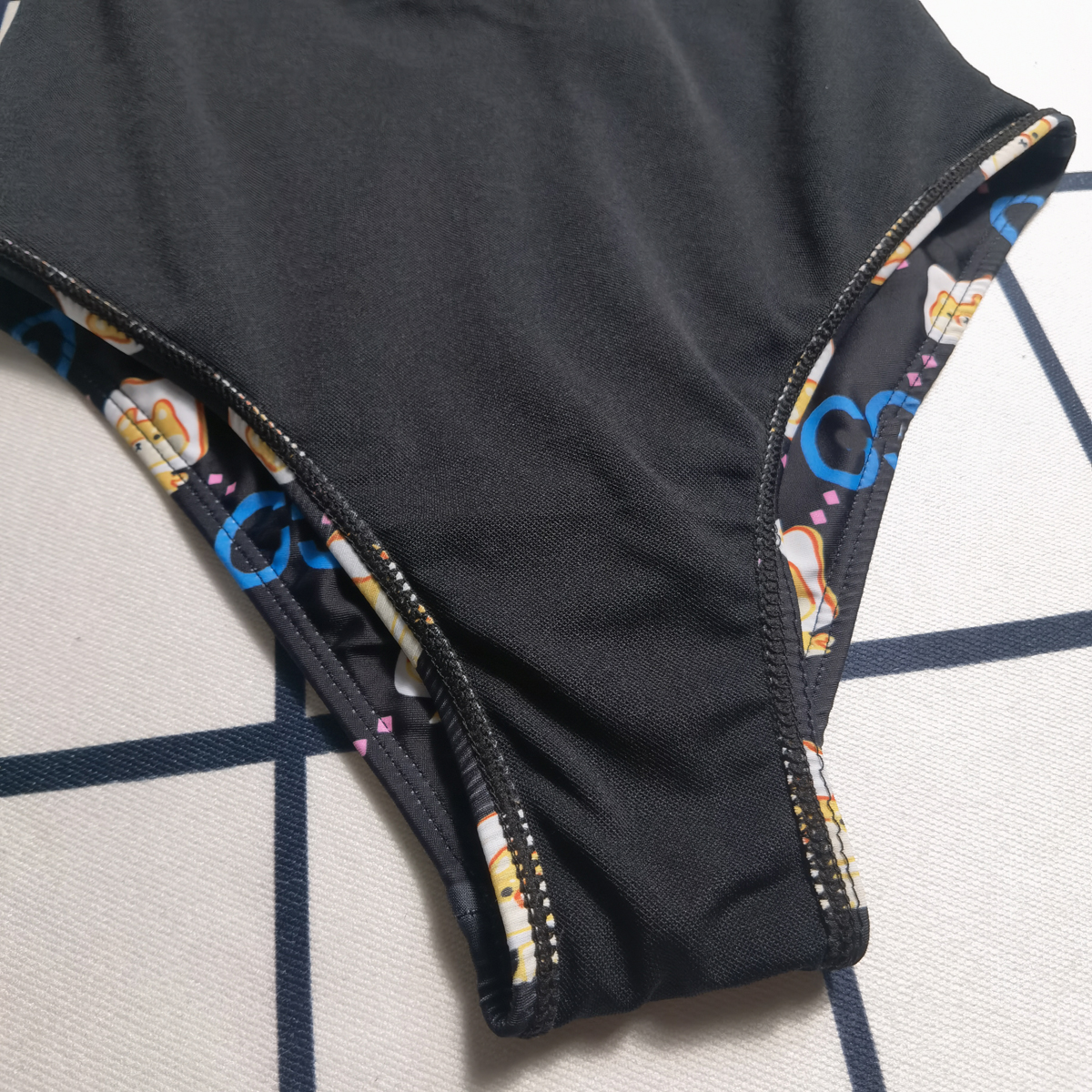 2025--women swim wear Dog Print fashion brand one piece sexy summer beach swimwear ladies swimsuit size S-XL suit adults Swimming Sport
