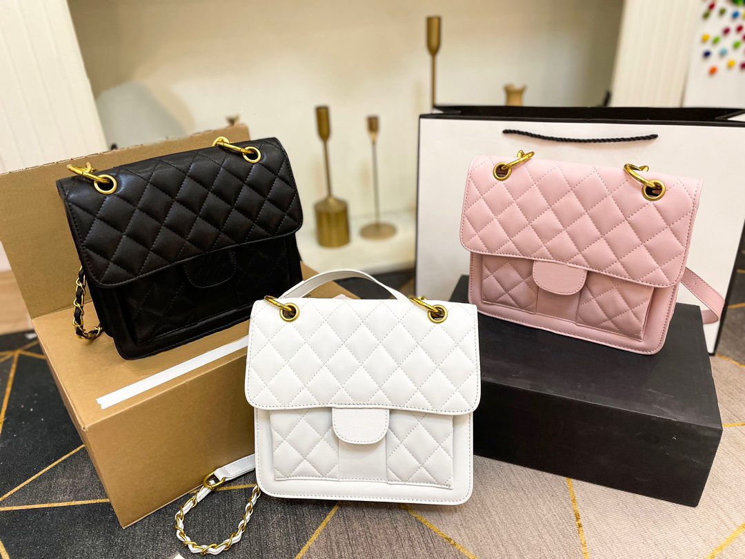 TZ 23ss Vintage small backpack Golden Chain Handle Handbag Flap square backpack Designer Backpacks Bags Fashion Casual Shoulder bags Women Small Back pack Style 22C, White
TZ 23ss Vintage small backpack Golden Chain Handle Handbag Flap square backpack Designer Backpacks Bags Fashion Casual Shoulder bags Women Small Back pack Style 22C, White