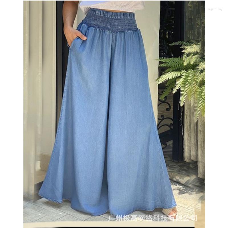 Skirts Women Casual Elastic High Waist Loose Maxi Floor Length Skirt Streetwear Elegant Fashion Long, Blue
Skirts Women Casual Elastic High Waist Loose Maxi Floor Length Skirt Streetwear Elegant Fashion Long, Blue