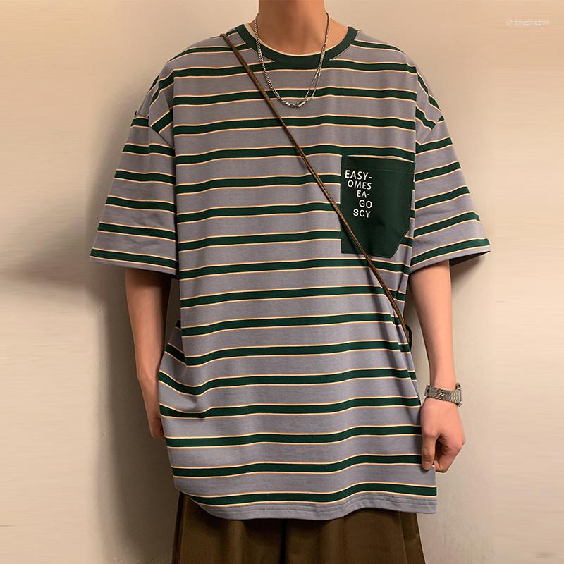 Men's T Shirts Summer Striped Couples T-shirts 2023 Men And Women Loose Round Neck Contrast Color Cotton Short Sleeve The Highest Quality, Mt-2323 blue
Men's T Shirts Summer Striped Couples T-shirts 2023 Men And Women Loose Round Neck Contrast Color Cotton Short Sleeve The Highest Quality, Mt-2323 blue