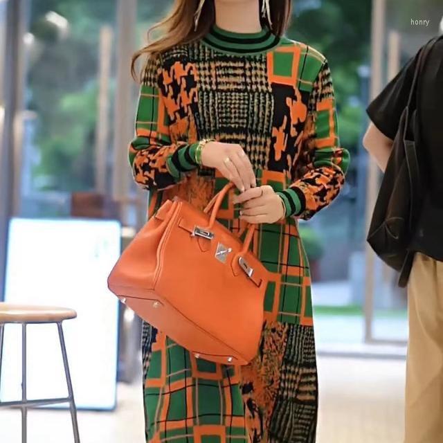 Casual Dresses 2023 Autumn And Winter Temperament Wool Knitted Dress Ladies Thin Cover Meat Outside Wear Bottoming Long-Sleeved JumperSkirt, As shown
Casual Dresses 2023 Autumn And Winter Temperament Wool Knitted Dress Ladies Thin Cover Meat Outside Wear Bottoming Long-Sleeved JumperSkirt, As shown
