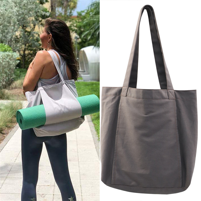Yoga Mat Sports Storage Bag Custom Lulu Logo Yoga Bag Multi-Purpose Canvas Handbag Portable Fitness Bag, Grey
Yoga Mat Sports Storage Bag Custom Lulu Logo Yoga Bag Multi-Purpose Canvas Handbag Portable Fitness Bag, Grey