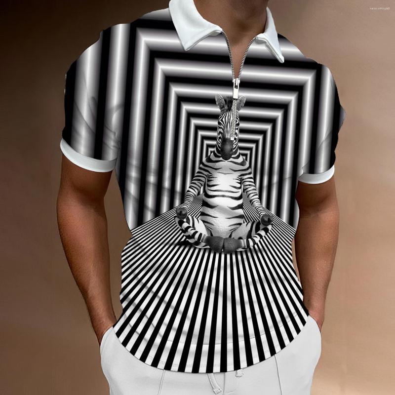 Men' Polos Drop Zebra Pattern Printed Polo Shirts With Zipper Short Sleeve Sweatshirt For Man Animals Face Men' Clothing 2023, Llpl1228
Men' Polos Drop Zebra Pattern Printed Polo Shirts With Zipper Short Sleeve Sweatshirt For Man Animals Face Men' Clothing 2023, Llpl1228