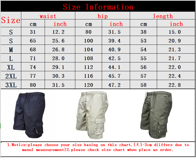 Men's Shorts Mens Cargo Shorts Side Multi-pockets Men Loose Work Shorts Casual Short Pants Male Plus Size Summer Outdoor Shorts 230509