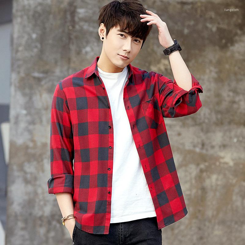 Men's Casual Shirts 2023 High Quality Spring And Autumn Plaid Men's Shirt Long Sleeve Slim Fit Brushed Non Ironing Business Leisure
Men's Casual Shirts 2023 High Quality Spring And Autumn Plaid Men's Shirt Long Sleeve Slim Fit Brushed Non Ironing Business Leisure