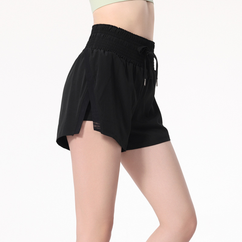 LU-06 Womens Yoga Outfits High Waist Shorts Exercise Short Pants Fitness Wear Girls Running Elastic Adult Pants Sportswear, Black
LU-06 Womens Yoga Outfits High Waist Shorts Exercise Short Pants Fitness Wear Girls Running Elastic Adult Pants Sportswear, Black