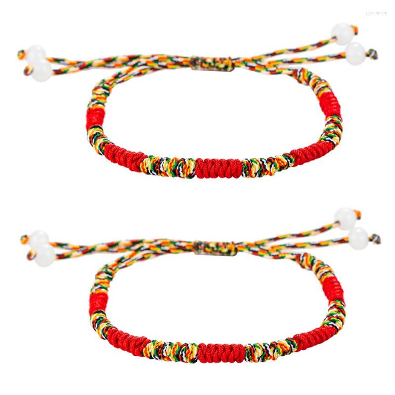 Charm Bracelets 2pcs Buddism Braid String For Protection Handmade Thread Amulet Friendship Jewelry
Charm Bracelets 2pcs Buddism Braid String For Protection Handmade Thread Amulet Friendship Jewelry