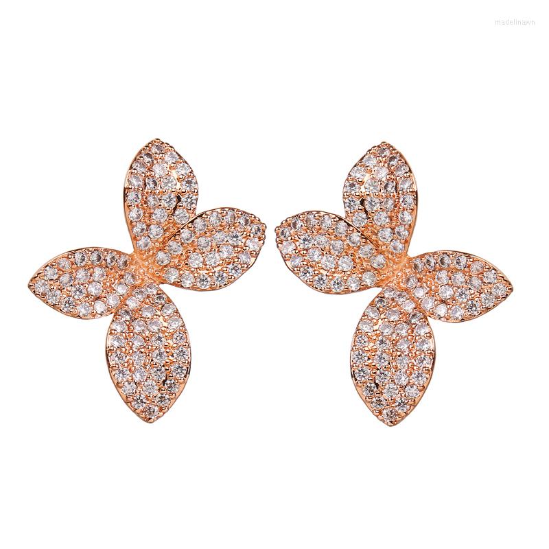Stud Earrings Bettyue Brand Fashion Charm White Cubic Zircon Butterfly Two Colors Jewelry For Woman Elegance Wedding Party Gift
Stud Earrings Bettyue Brand Fashion Charm White Cubic Zircon Butterfly Two Colors Jewelry For Woman Elegance Wedding Party Gift
